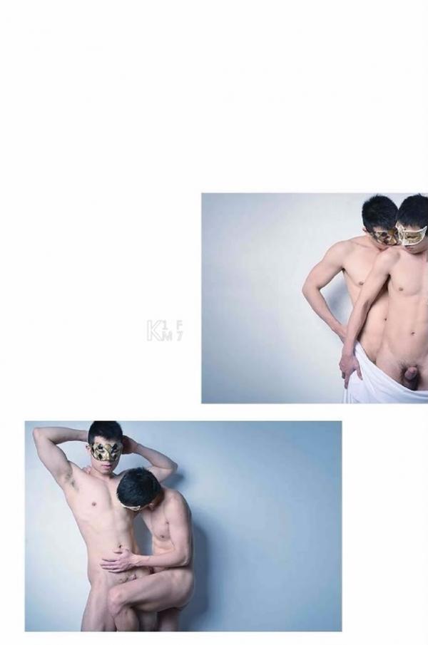 BE-A-MODEL-1-創刊號-X-ISSUE-面具男的情慾世界